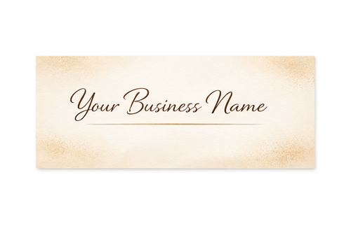 Custom Banner – Personalized Design for Your Business
